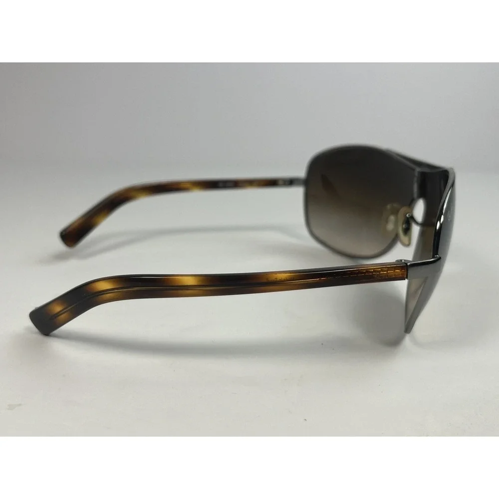 Ray Ban Womens Gradient Brown Sunglasses Tortoise Silver RB 3469L 004/13 3N